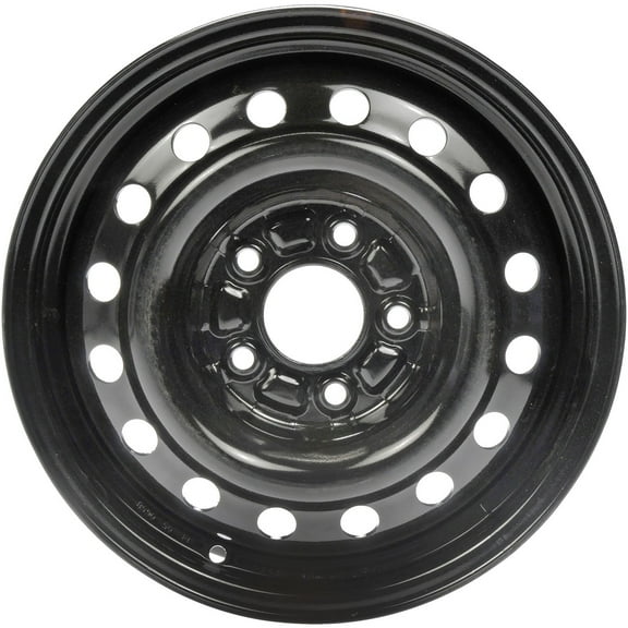 Dorman 939-124 Steel 15" Wheel Rim 15 x 5.5-inch 5-Lug Black, for Specific Kia Models