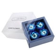 thumbnail image 1 of Ramo de simulación de flores de jabón de 4 rosas, regalo romántico para el día de San Valentín con caja (azul), 1 of 8