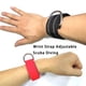 thumbnail image 5 of Soidarity Correa de muñeca ajustable para buceo, banda acolchada, equipo colgante, cordón de seguridad para buceo, accesorio duradero de Deportes acuáticos rojo 1 pulgada, 5 of 6