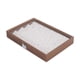 thumbnail image 1 of Caja de joyería de madera, contenedor de caja de almacenamiento de joyas, soporte para collares, pendientes de tuerca, broches de mujer, regalo de 24 cuadrícula, 1 of 9
