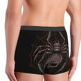 thumbnail image 4 of Kdxio Men's Boxer Briefs with Spider with Skull Print - Comfortable and Breathable Underwear for Everyday Wear, 4 of 7