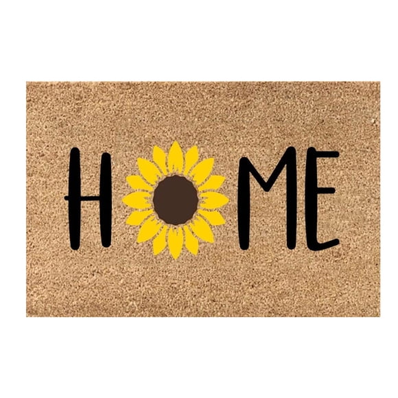 yulier Summer Doormat, Entryway Rug for Summer Home Decor, Indoor Outdoor Entrance Welcome Door Mat, Non Slip Low Profile Floor Mat, 16"x24"