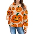 thumbnail image 6 of Mercatoo Children's Cute 3D Halloween Printed Casual and Fashionable Sweatshirts for Boys and Girls, 6 of 7