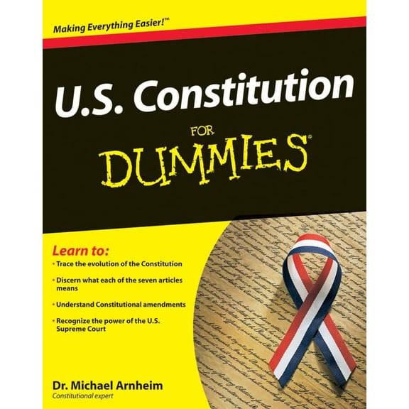 Pre-Owned For Dummies: U.S. Constitution for Dummies (Paperback)