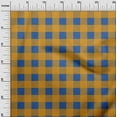 thumbnail image 2 of oneOone Polyester Lycra Blue Fabric Gingham Check Diy Clothing Quilting Fabric Print Fabric By Yard 56 Inches Wide, 2 of 4