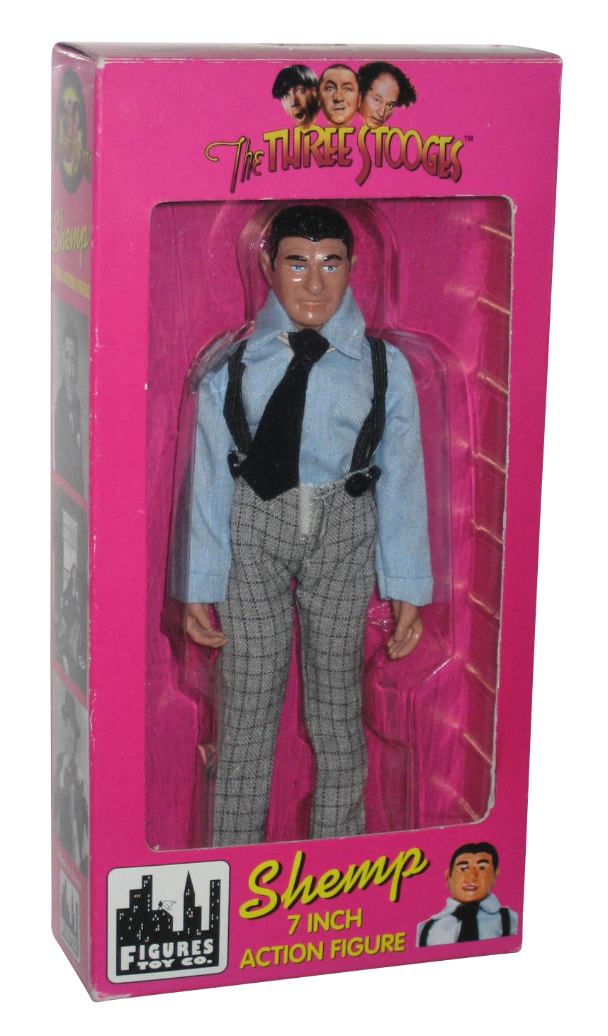 Three Stooges Figures Toy Co. (1999) Shemp 7Inch Action Figure