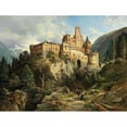 thumbnail image 2 of Leopold Munsch 24x19 Gold Ornate Framed and Double Matted Museum Art Print Titled - Taufers Castle (1886), 2 of 4