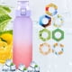 thumbnail image 3 of Botella de agua de aire de 1000 ml con 7 cápsulas de sabor Taza de agua aromática sin BPA (púrpura), 3 of 9