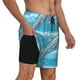 thumbnail image 2 of Fotbe Dolphin Traje de Baño para Hombre – Shorts de Natación de Secado Rápido con Forro y Bolsillos-Large, 2 of 6