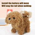 thumbnail image 1 of Simulation Teddy Dog Lady Stuffed Toys Doll Dog Called Walking Plush Toy Electric Plush Robot Dog Toy For Christmas Gift heqiyong LED, 1 of 2