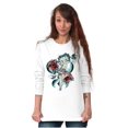 thumbnail image 4 of Betty Boop Cartoon Cutie Tattoo Women Plus Size Long Sleeve Tee Brisco Brands 2X, 4 of 5