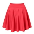 thumbnail image 5 of Landzoo Women Fashion Casual Short Style Solid Half Skirt Anti Glare Sun Skirt Pleated Skirt Cozy Casual Women's Skirt, 5 of 8