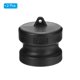 thumbnail image 3 of Accesorios de cierre de camara de polietileno Uxcell, 2" Parte DP Tapón de polvo Accesorios de manguera de cierre de camara de polipropileno, Negro 2 Pcs, 3 of 5