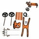 thumbnail image 1 of Sillas de ruedas para mascotas, ajustables, de aleación de aluminio, portátiles, para rehabilitación de mascotas, con tiras reflectantes y velcro., 1 of 14