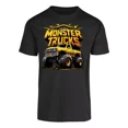 thumbnail image 1 of Playera Camiseta Hombre Personalizada Monster Truck Amarillo, 1 of 3