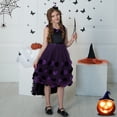 thumbnail image 2 of Landzoo Halloween Toddler Girls Dress Floral Print Sleeveless Crew Neck Comfortable Dresses For Girls Size 3-4 Years, 2 of 9
