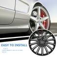 thumbnail image 4 of KAKOWELY Wheel Rim Cover Hubcap 14 Inch Hubcap Decorative Hub Cover Automotive Hubcap,15.16X"X15.16"X1.77", 4 of 4
