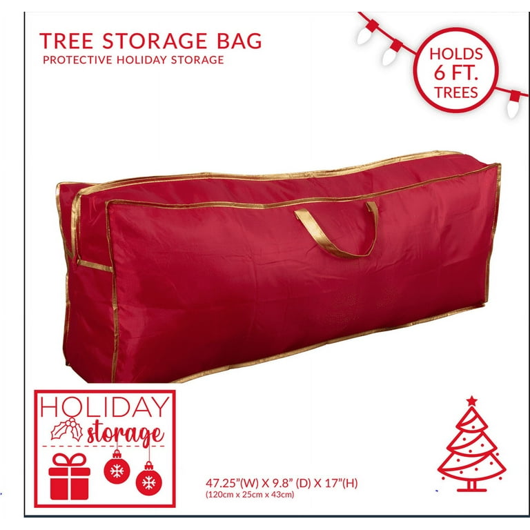 Christmas Wrap Storage Bag 600D Oxford Wrapping Paper-Underbed Storage  Organiser - AliExpress