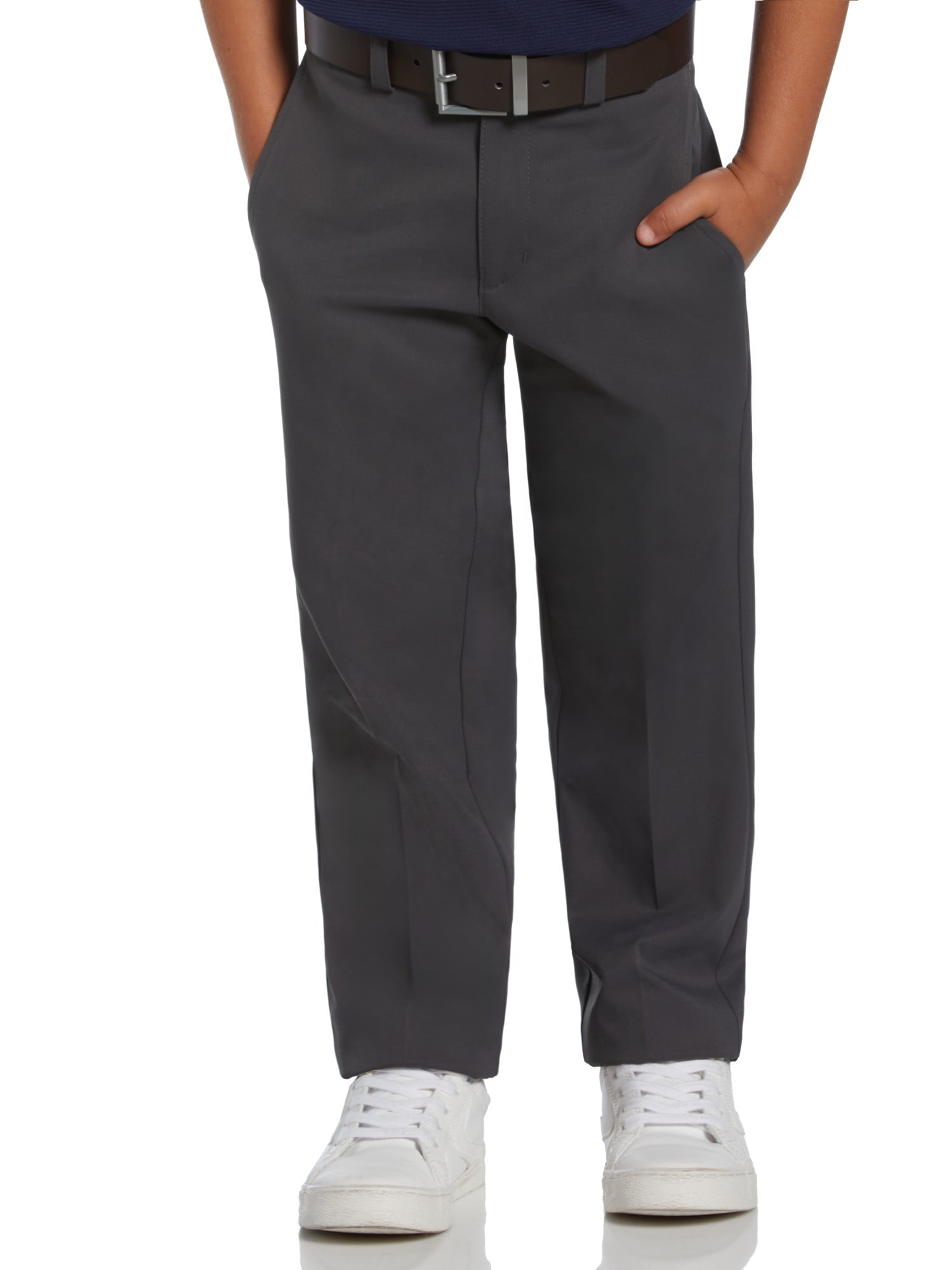 Ben Hogan Boys' Solid Golf Pants with Active Waistband, Sizes 4-20