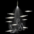 thumbnail image 3 of Red de pesca Gancho de explosión Trampa de resorte Aparejos de red luminosos Herramientas giratorias Ehuebsd  Para Estrenar, 3 of 9