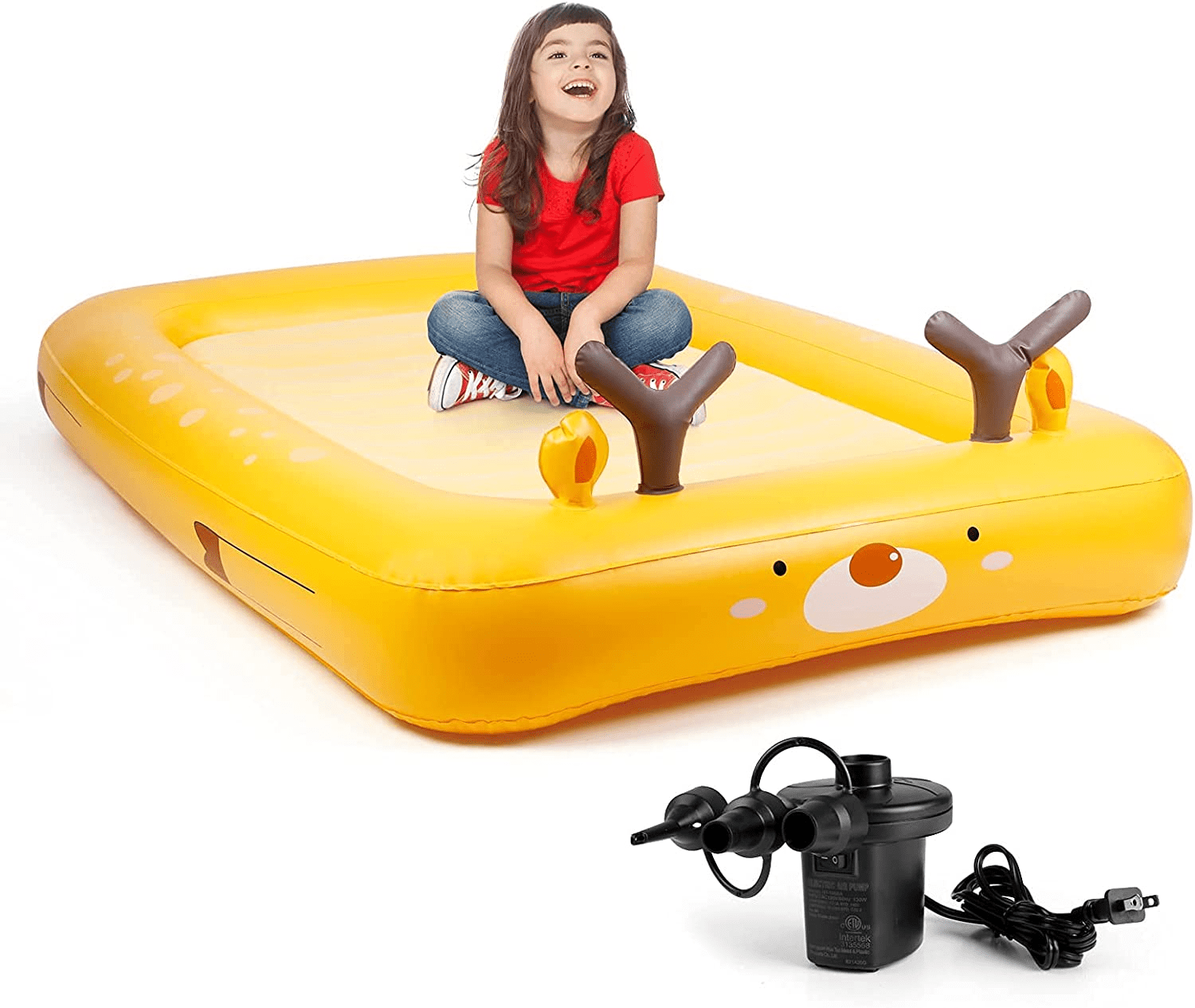 Kids Size Sleeping Air Mattress Travel Inflatable Bed Airbed Outdoor Camping 