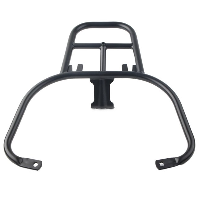 Motorcycle Luggage Rack Rear Seat Cargo Rack Holder Support For Piaggio For Vespa GTS 300 GTS300 Black/Chrome Steel