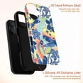 thumbnail image 4 of Tropical Parrot and Floral Pattern Phone Case, Colorful Exotic Bird and Flowers Design iPhone Cover for iPhone 17 16 15 14 13 12 11 Pro Plus Max Mini, 4 of 6