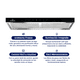 thumbnail image 4 of Campana de Cocina Purificadora Naesi AN503 60 cm Tipo Slim de Pared, 4 of 10