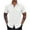 White, variant on Inleife Mens Shirts Men Casual Solid Color Button Short Sleeve Turndown Collar Blouse Shirt