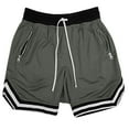 thumbnail image 2 of zbxnLI Men's Athletic Running Shorts Quick Dry Basketball Shorts Lightweight Gym Casual Shorts with Zip Pockets, 2 of 3