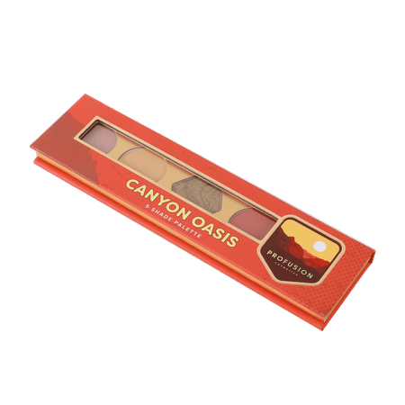 Profusion Cosmetics 5 Shade Eyeshadow Palette - Canyon Oasis