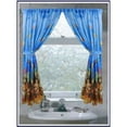 thumbnail image 1 of Rideau de Fenêtre en Tissu Paysage Marin, 1 of 1