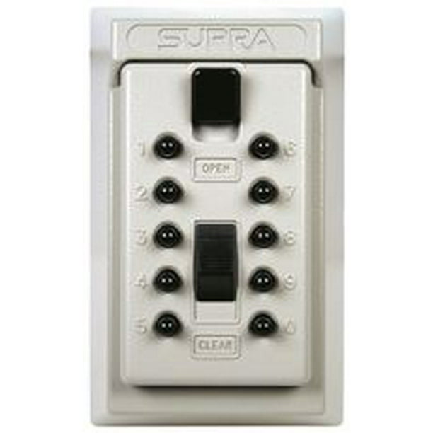 Kidde Keysafe 5 Key Keysafe Permanent Mount Combination Keybox Titanium Plated