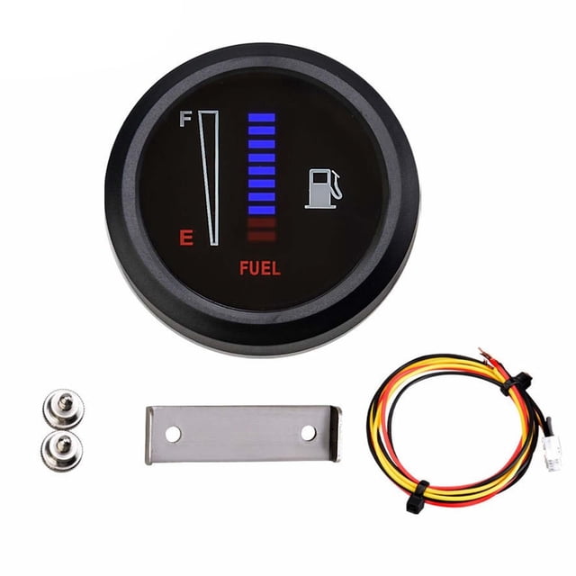 Medidor De Combustible Modificado Genérico De 12 V/24 V Para Accesorios De Motocicletas De Automóviles