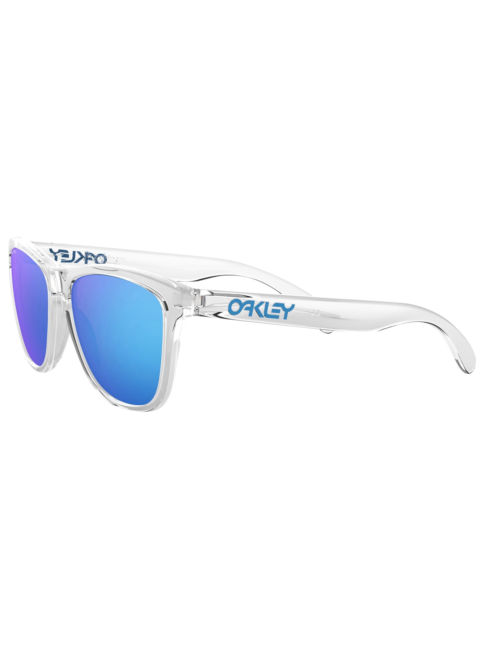 Oakley Frogskins Prizm Sapphire Square Unisex Sunglasses OO9013 9013D0 55 - image 3 of 3