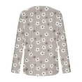 thumbnail image 6 of Cutuoiiu Plus Size Tops for Women Daily Printed Crewneck Long Sleeve Shirts Gifts, 6 of 6