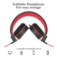 thumbnail image 4 of Auriculares supraaurales plegables ELECDER i37 para niños con conector de 3,5 mm, 4 of 7