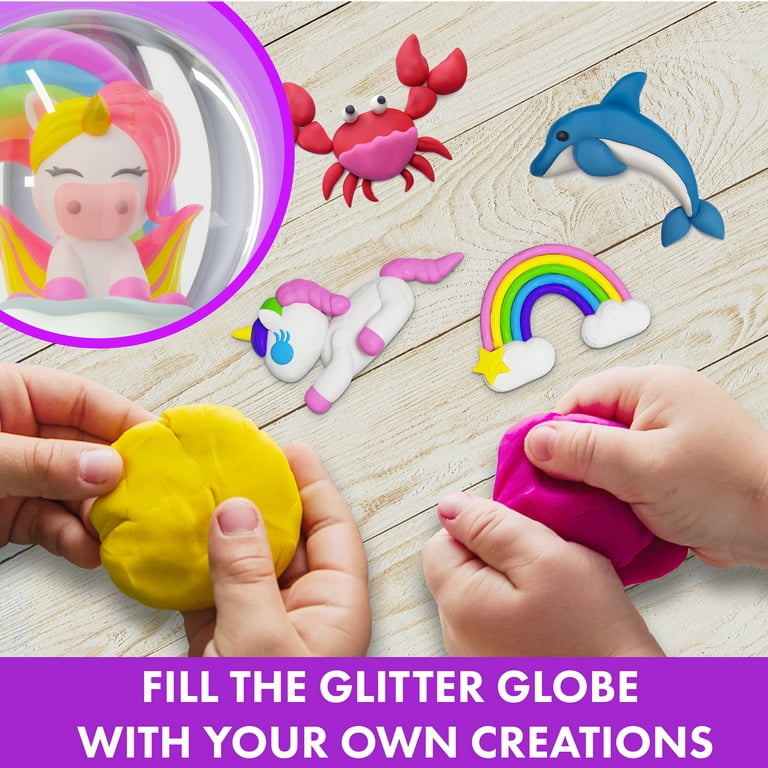 Creative Kids Paint Your Own Unicorn Craft Kit - Ceramic Unicorn Snow Globe  – Ages 6+ 