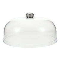 TABLZONE Clear Cake Cloche Transparent PS Display Protection for Home Use 1Set