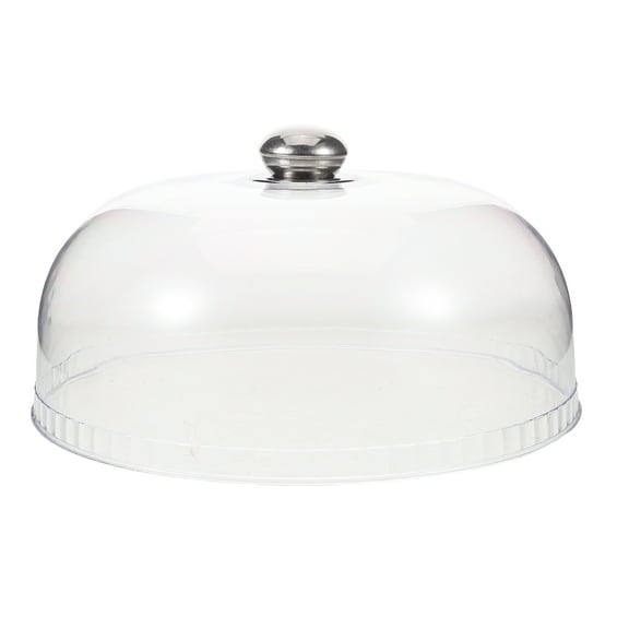 TABLZONE Clear Cake Cloche Transparent PS Display Protection for Home Use 1Set