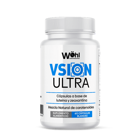 Vsion Ultra Laboratorios Wöhl Luteina Zeaxantina 60 Cápsulas
