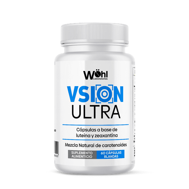Vsion Ultra Laboratorios Wöhl Luteina Zeaxantina 60 Cápsulas