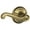 Dark Yellow, variant on Schlage F10FLA620 Flair Passage Lever, Antique Pewter