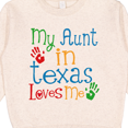 thumbnail image 3 of Inktastic My Aunt in Texas Loves Me Toddler Sweatshirt, 3 of 4