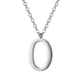 thumbnail image 1 of PROSTEEL Colgante Inicial O Collar de plata con letra del alfabeto, collar de acero inoxidable para mujeres y niñas, regalo de cumpleaños de joyería con encanto de nombre personalizado, 1 of 7