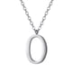 thumbnail image 1 of PROSTEEL Colgante Inicial O Collar de plata con letra del alfabeto, collar de acero inoxidable para mujeres y niñas, regalo de cumpleaños de joyería con encanto de nombre personalizado, 1 of 7