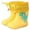 z10-Yellow, variant on YUIVH Toddler Kids Adorable Lightwight Waterproof Rain Boots Water Boots In Little & Big Little Children's Rain Shoes Baby Boys Girls Rain Boot Casual Comfy Out Playwear