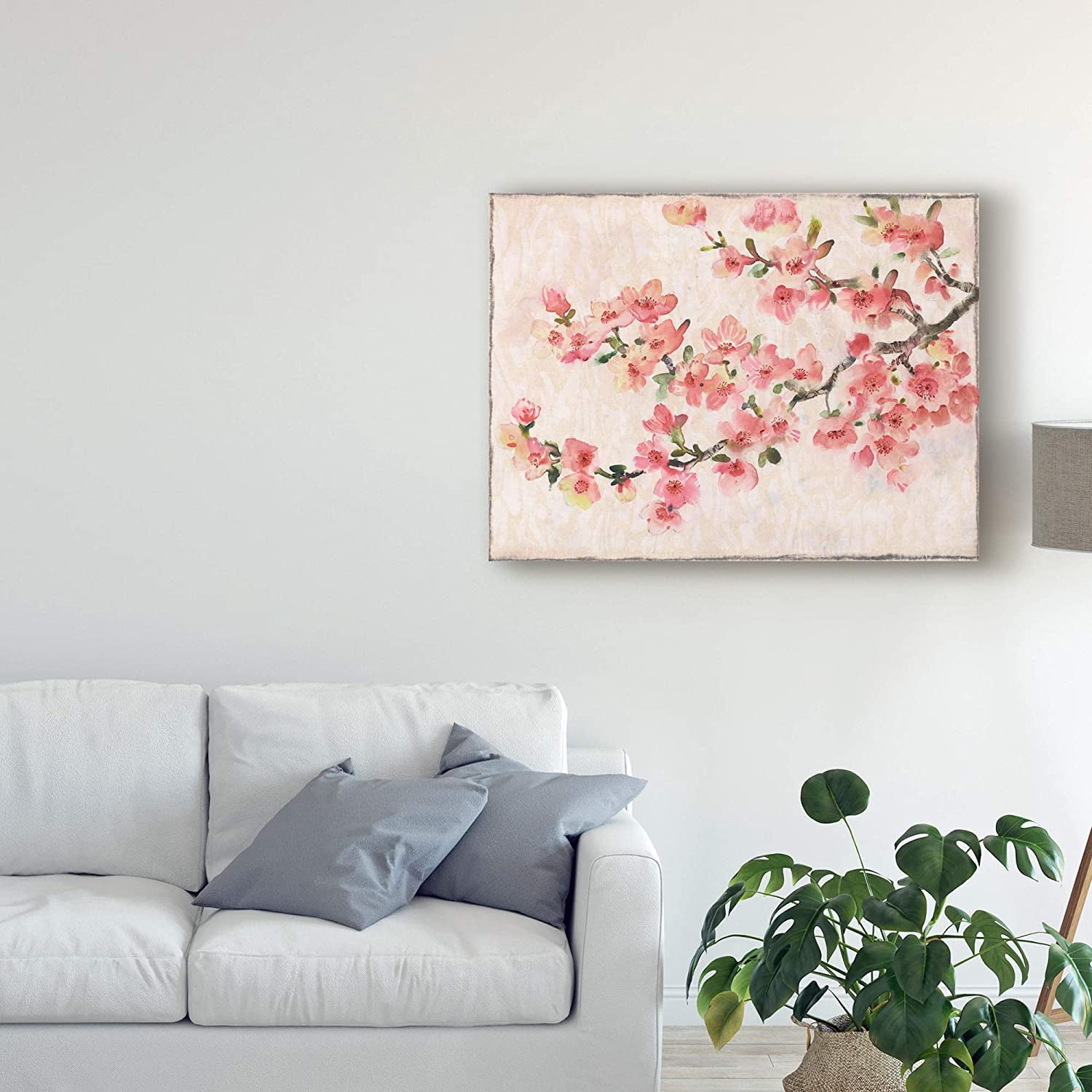 Trademark Fine Art 'Cherry Blossom Composition I' Canvas Art by Tim OToole