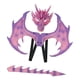 thumbnail image 4 of Disfraz de dragón para niños, juguete de regalo, máscara de cola de dinosaurio, conjuntos de alas, disfraz para el escenario Rosa, 4 of 7