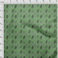 thumbnail image 4 of oneOone Viscose Jersey Pear Green Fabric Leaves Sewing Material Print Fabric By The Yard 60 Inch Wide-aC, 4 of 5